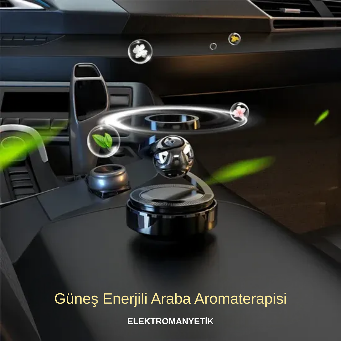 Güneş Enerjili Araç içi Oto Koku